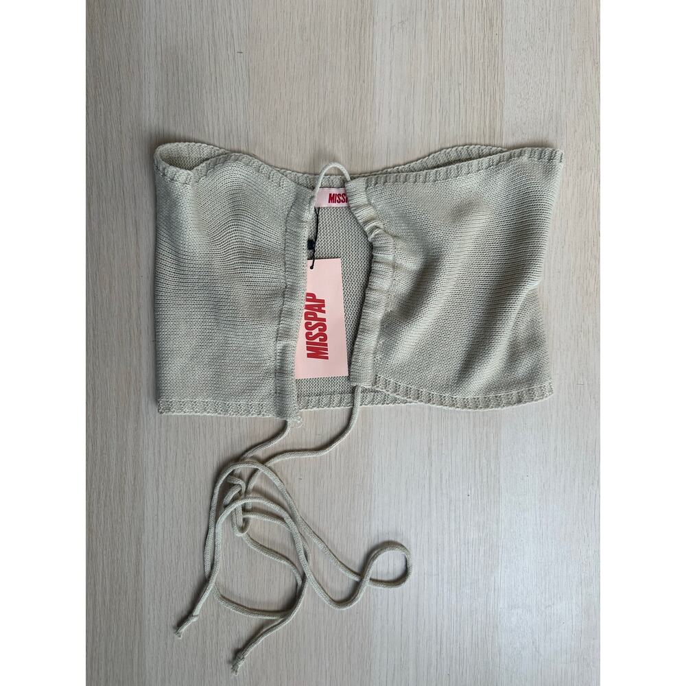 Misspap Beige Top Size 4 - NWT